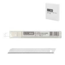 леза до канц. ножів Buromax   9мм. 10шт./уп.  ВМ.4690  (10/400)