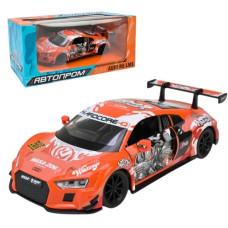 машинка мет. Автопром Audi R8 LMS, звук, св., відч. дв., на бат. в кор. 27х14х12см. 68291A(O) (6/12)