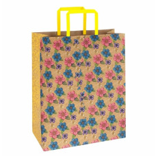 пакет подар. Bourgeois паперовий 32х15х42см. крафт коричневий  KGB 324215-10  (10/100)