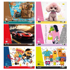 альбом  Апельсин на спіралі 20арк./120гр., обкл. УФ-лак  АП-0308  (20)