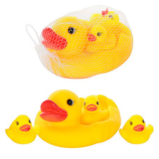 пискавка качка з каченятами в сітці 15х13см.  509  (144)