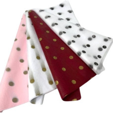 флізелін флористичний 60х60см. "горох великий", ціна за упаковку - 20 арк.  P-MH004