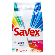 пральний порошок Savex автомат 2in1 Color Premium 3,45кг.