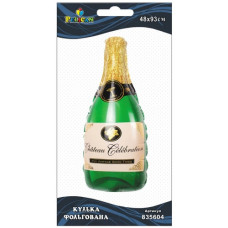 кулька фольгована Pelican пляшка шампанського 104см.  835604