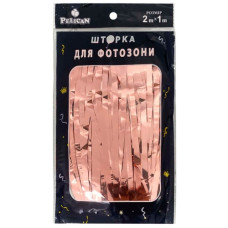 шторка для фотозони Pelican 1х2м. "Глянцева фольга" рожеве золото  872103  (10/300)