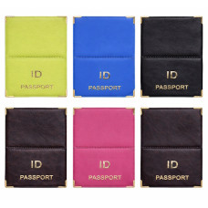 обкладинка шкірзам на ID-паспорт, тиснення золотом