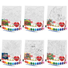 набір д/творч. Danko toys "Розпис на полотні Canvas Painting 31х31см."  PX-05/PX-07   (10)