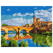 картина за номер. Ідейка 40х50см. "Захоплююче місто"  КНО2181