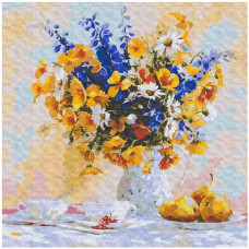 картина за номер. Ідейка 50х50см. "Липень"  КНО3134