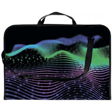 портфель Maxi пластиковий А3 на блискавці з ручками  МХ30003-05  (20)