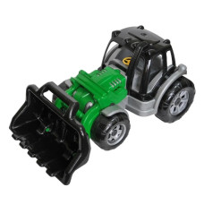 трактор МAX з ковшем зелений  40102