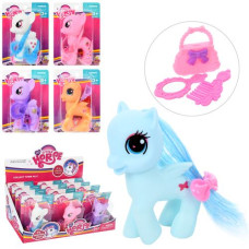 конячка LP 10,5см., аксесуари, на бліст., 12шт. в диспл. 35,5х20х15см.  SM168F38  (120)