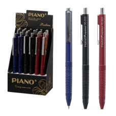 ручка Piano РS-003 "Featly" автом. кульк. масл. синя  (24/1152)