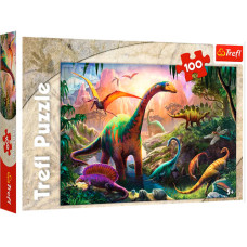 пазли Trefl  100 елем. Планета динозаврів  16277