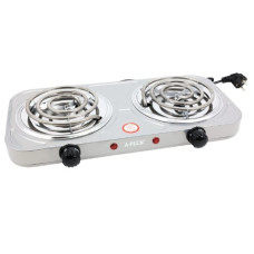 електроплитка A-Plus 2 конфорки спіраль Grey  2103 GR  (6)