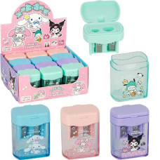 чинка подвійна з контейнером "Animal Cutie"  600/121608  (12/1152)