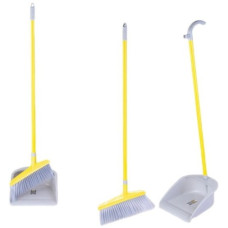 набір віник + совок з довгою ручкою  EF-0095