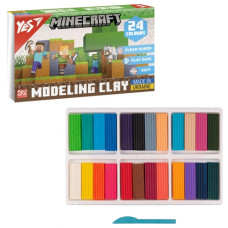 пластилін YES 24кол./480гр. "Minecraft"  540682  (14)