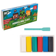 пластилін YES  6кол./120гр. "Minecraft"  540628  (40)