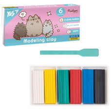 пластилін YES  6кол./120гр. "Pusheen"  540651  (40)