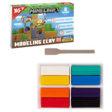 пластилін YES  8кол./160гр. "Minecraft"  540656  (30)