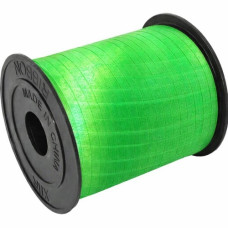 стрічка для повітряних кульок, подарунків та квітів зелена 5мм./300 ярдів  3302-0178