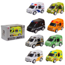 машинка в кор. 10х6х6,5см.  НТ9947-1  (192)