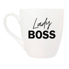 чашка Kvarta 500мл. "Lady Boss black" в подар. кор.  5098  (9)