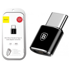 адаптер Baseus micro female to Type-C male  CAMOTG-01