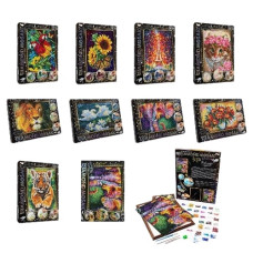 набір д/творч. Danko toys "Діамантовий живопис Diamond Mosaic" малий  DM-02/03-01,02,03,04...10 (10)