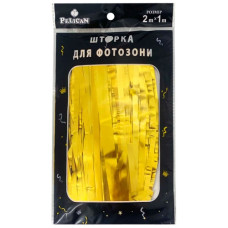 шторка для фотозони Pelican 1х2м. "Матова фольга" золото  872131  (10/300)