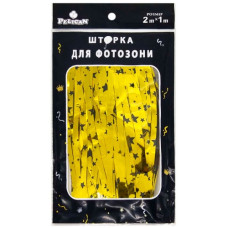 шторка для фотозони Pelican 1х2м. "Зорепад" золото  872162  (10/300)