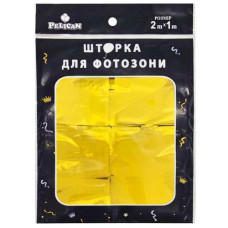 шторка для фотозони Pelican 1х2м. "Квадрат" золото  872211  (10/300)