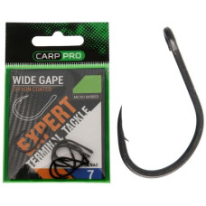 гачки коропові Carp Pro Wide Gape №6, набір 7шт.  CPWG006