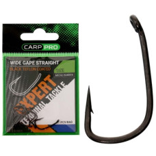 гачки коропові Carp Pro Wide Gape Straight BT Series №8, набір 7шт.  CPWGST8