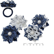 гумка-бант для волосся 6см.  1006-13792А (014532)  (12)