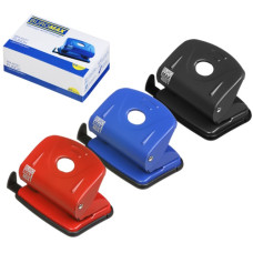 діркопробивач Buromax металевий 12,7х8,1х4,8см., до 20арк.  ВМ.4037  (12/72)
