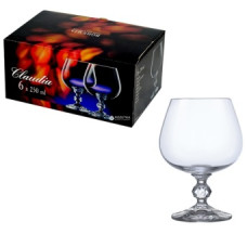 набір келихів для коньяку Bohemia Claudia 6шт. 250мл.  40149 250