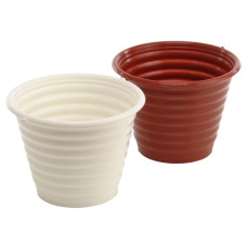 горщик для квітів ребристий (Юніпласт)