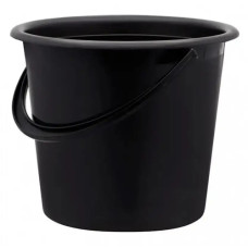 відро 8л. чорне (Юніпласт)