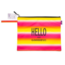 тека Zibi структурна штучна шкіра "Hello" А4 33х26х1см., мультиколор  ZB.705505  (120)