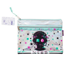 тека Zibi голографічна штучна шкіра "User" 2 від. А5 24х20х1см., мультиколор  ZB.705514  (240)