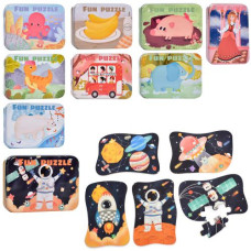 дерев`яна іграшка пазли в мет. пеналі 17х12,5х3см.  MD 1877  (45)