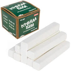 крейда біла 1 Вересня  100шт. квадр. 12х12мм. "Шкільна"  400070  (ціна за упак.!!!)   (12)