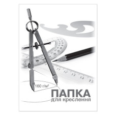 папка д/кресл. Бріск ПВ-15  А4/160гр. 10арк.  (20/200)