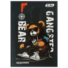 щоденник Zibi  Bear Toy B5/40арк., тверда обкл., мат. лам., виб. УФ-лак + конгрев  ZB.13765-25  (10)