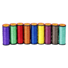 нитка поліпропіленова на котушці кольорова асорті  375-3  (10/500)