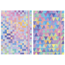 зошит А5 для ескізів інт. обкл. 80арк. мат. лам. + тисн., крем. блок без лін. А5-3C-080-379 (32)