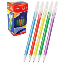 ручка Cello Silke кульк. масл. 0,7мм. синя  (50/1000/4000)