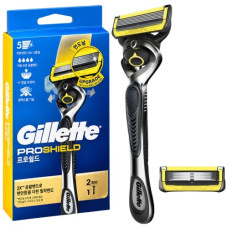 станок для гоління Gillette ProShield з двома змінними касетами